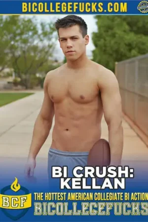 Bi Crush Kellan Bisexual Porn: College jocks in hardcore bi threesomes. Get your bisex porn download for collegiate bi sex experience!