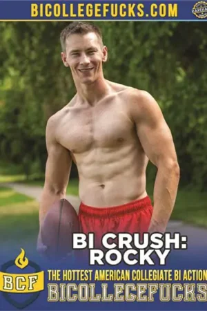 Bi Crush Rocky Bisexual Porn: Get your bisex porn download of top college jock Rocky in hardcore bi threesomes!