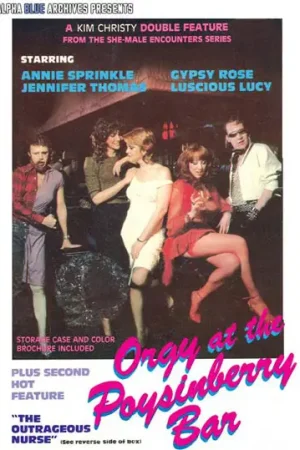 Orgy at Paysinberry Bar Trans Porn: Shemale porn classic by Kim Christy. See the disco sex action and download the full trans movie.