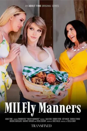 Transfixed MILFly Manners Trans Porn: This shemale sex film from Adult Time feature elite 2025 showcase of trans passion and pleasure.